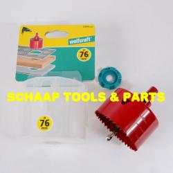 Gatzaag 76 mm BiMetaal compleet met opname | 5494